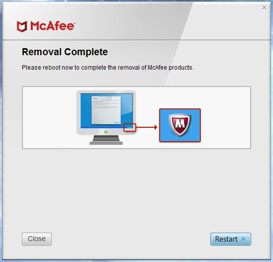 MCPR Tool (McAfee Product Removal Tool)